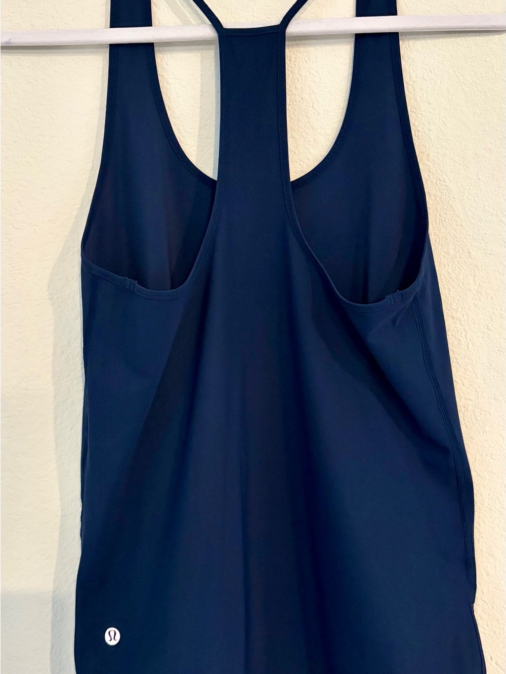 lululemon athletica Navy Racerback Tank with Built-In Shelf